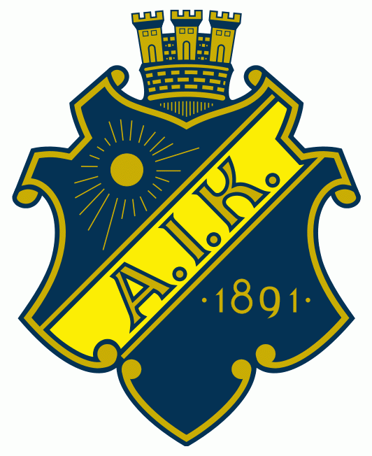 aik if 1975-pres primary logo iron on transfers for T-shirts